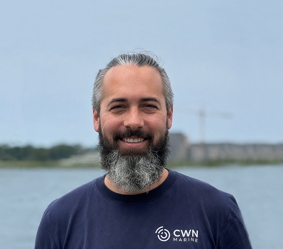 Portrait of Willem Auret from CWN Marine.