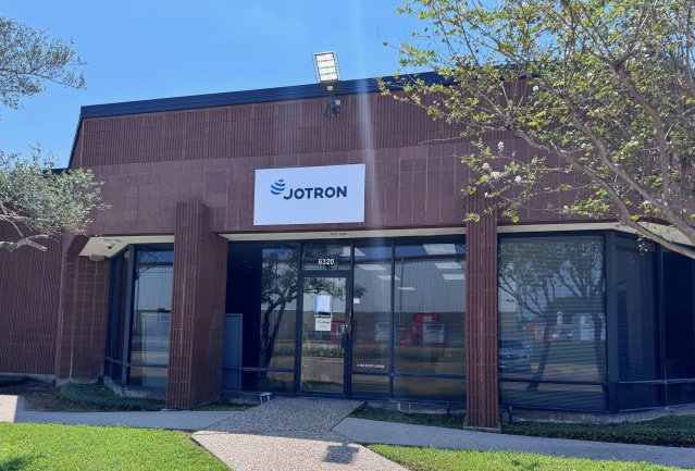 The front of Jotron USA's office in Houston.