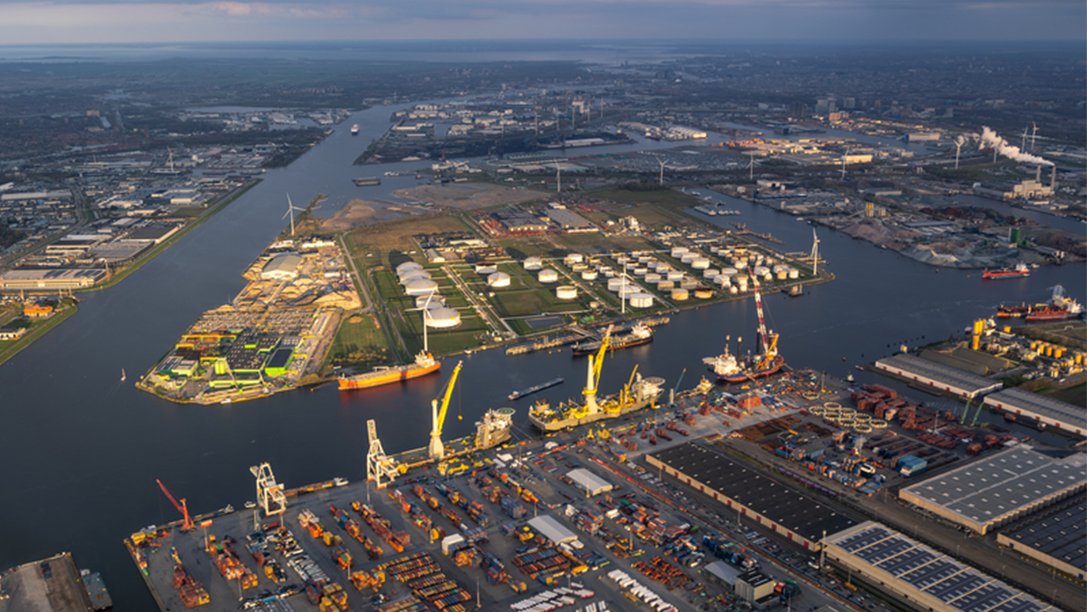 Port of Amsterdam.