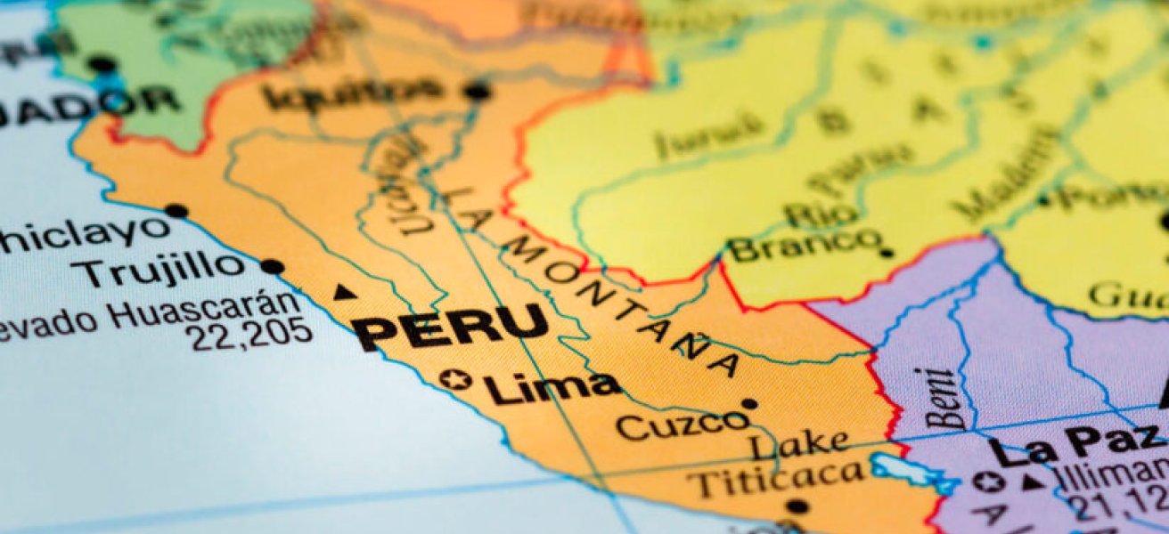 Peruvian map.