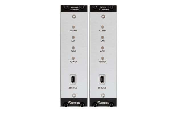 JDA-108 and JAD-801 converters, front panels.