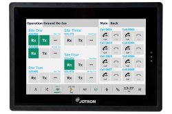 RRC-7700 Radio Remote Controller scalable-solution, display.