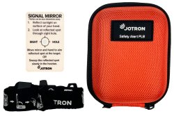 Tron SA20 PLB Carry Case Hard Kit, including a reinforced protective carry case, a lanyard, and a signal mirror.