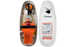 Tron 60AIS EPIRB with float-free bracket. Tron 60AIS EPIRB with float-free bracket.
