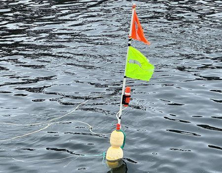 TronTracker in use at sea. TronTracker in use at sea.