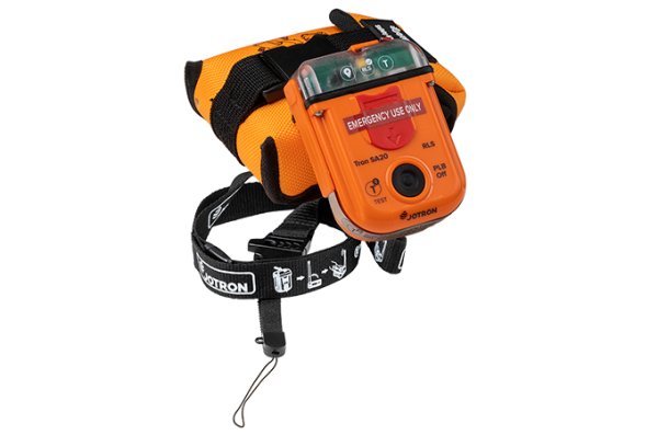 Tron-SA20-PLB-Personal-Locator-Beacon-on-pouch-with-neckband Tron-SA20-PLB-Personal-Locator-Beacon-on-pouch-with-neckband