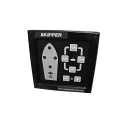 SKIPPER TS-104 switch unit for connecting multiple transducers to one echo sounder channel.