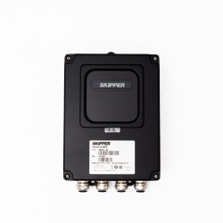 SKIPPER JB50E1-SA transceiver unit for transmitting and receiving acoustic signals in echo sounder systems.
