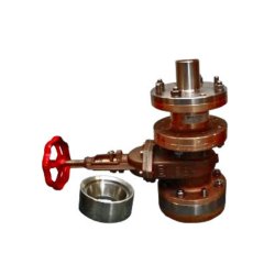 SKIPPER DB-100-SA 100 mm gate valve assembly for marine sensor mounting.