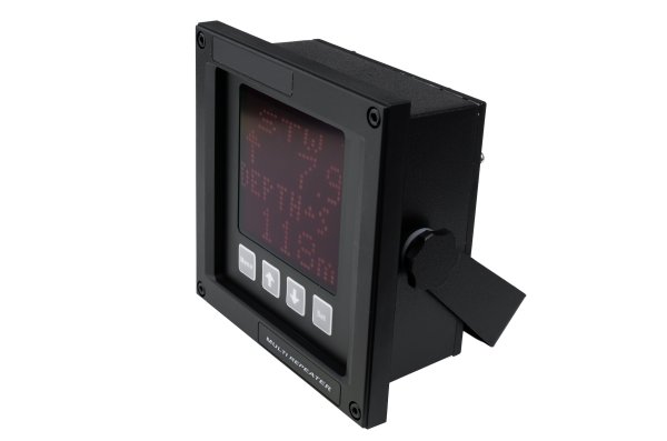 SKIPPER CD401MR remote multirepeater with NMEA 0183 data display (isometric view)