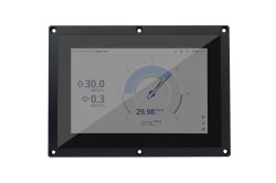 SL1300 display interface shown on a CU-M101-SA control unit with activated SATLOG functionality.