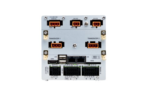 SKIPPER ESN echo sounder transceiver unit for signal processing and depth measurement.