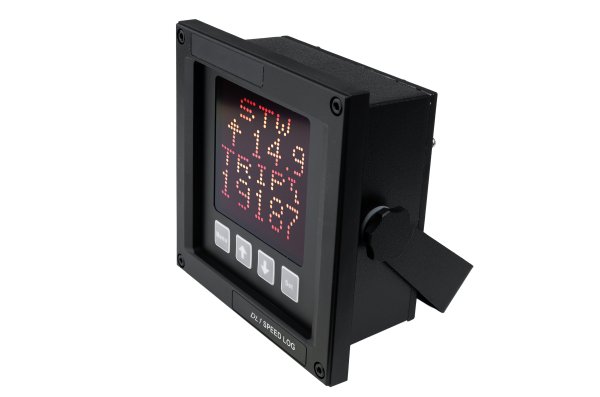 The SKIPPER CD402CU-SC is a compact display unit designed for single axis STW speed logs, The SKIPPER CD402CU-SC is a compact display unit designed for single axis STW speed logs,