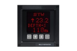 SKIPPER CD401MR remote multirepeater with NMEA 0183 data display.