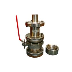 SKIPPER DB-100-SB 100 mm ball valve assembly for marine sensor mounting. SKIPPER DB-100-SB 100 mm ball valve assembly for marine sensor mounting.