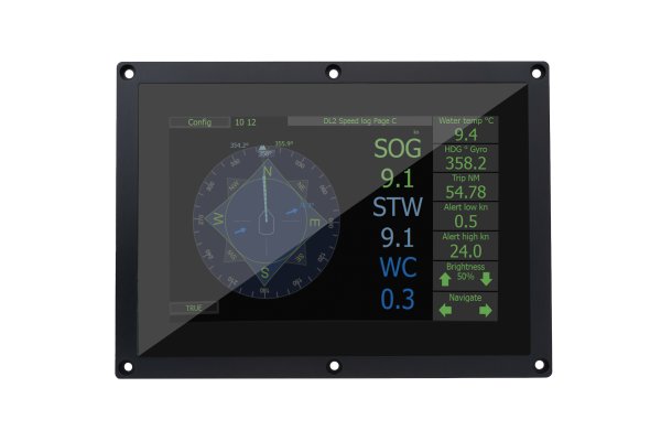 EML1100/EML1200 user interface displayed on a CU-M101-SA control unit.