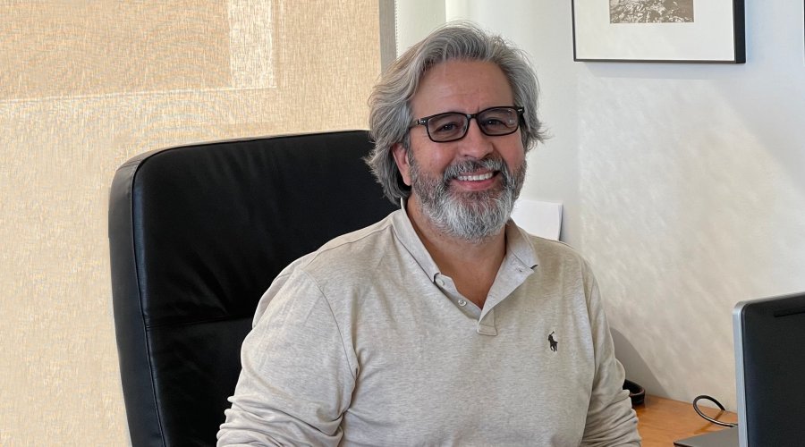 Alberto Olmost from JRC Iberia in his office. Alberto Olmost from JRC Iberia in his office.